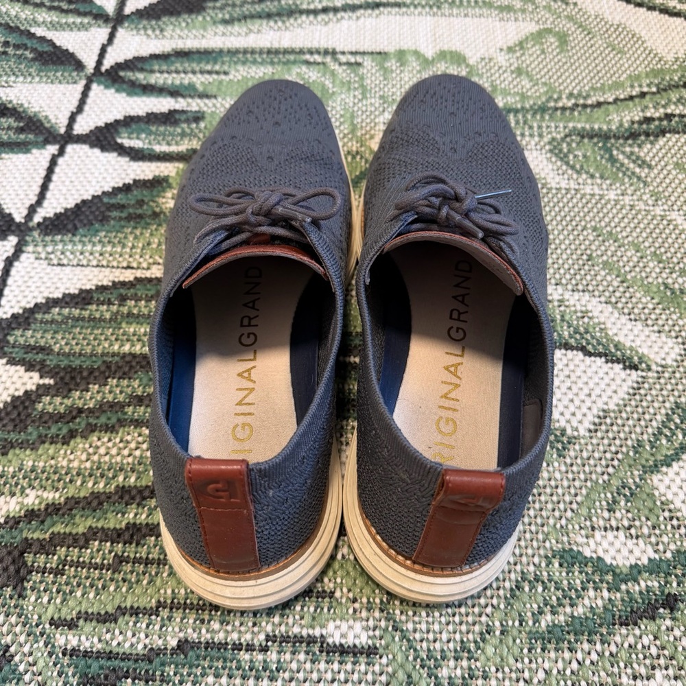 Cole Haan Stitchlite Oxford Men's Gray Oxford Shoes Size 11 - Picture 3 of 5
